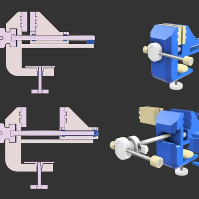Ê Tô Để Bàn - Tối Ưu Cho FDM