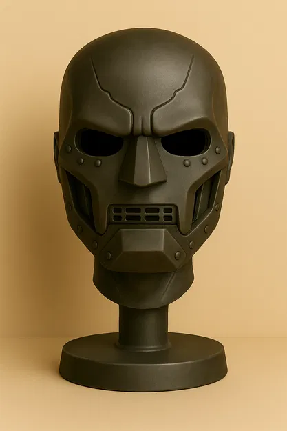 Chân Đế Tai Nghe Hình Đầu Dr. Doom - Image 2