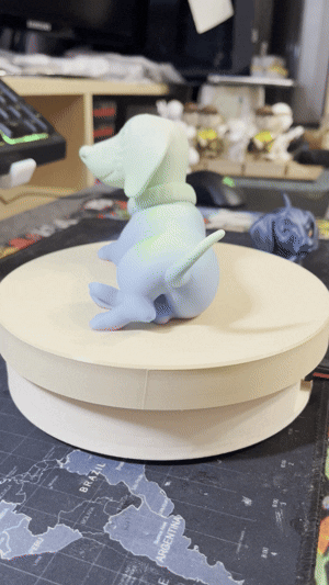 Chó Bò Lủng Lẳng Cartoon – Tư Thế Nằm - Image 2