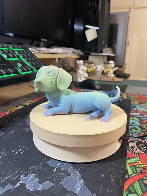 Chó Bò Lủng Lẳng Cartoon – Tư Thế Nằm - Image 3