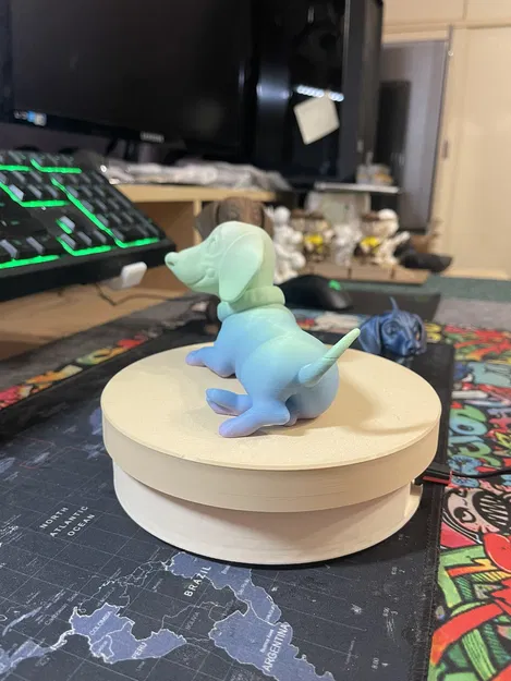 Chó Bò Lủng Lẳng Cartoon – Tư Thế Nằm - Image 4