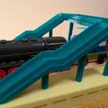 Cầu đi bộ cho Ga Tàu H0, Bahnsteig Eisenbahnstation 1:87 - Thumbnail 1