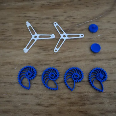 Nautilus Gear Fidget Spinner