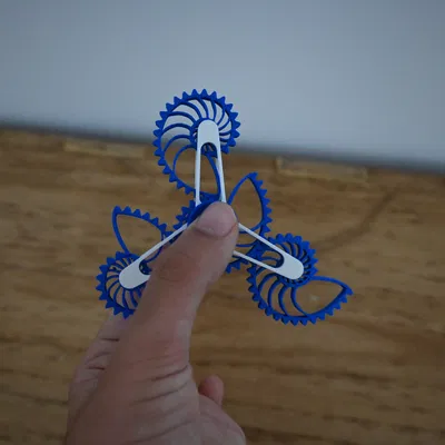 Nautilus Gear Fidget Spinner