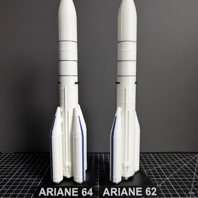 Mô hình tên lửa Ariane 6 tỷ lệ 1:200