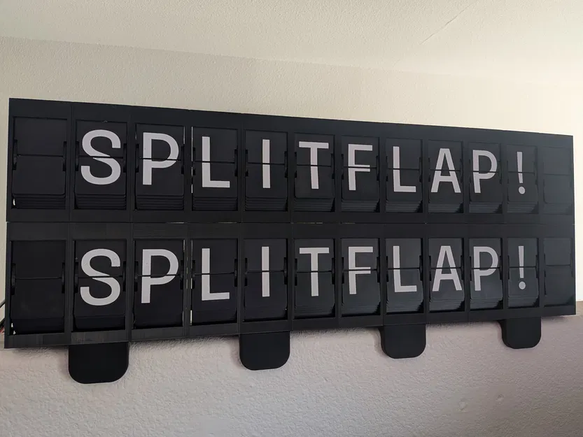 Màn Hình Splitflap Nhỏ Gọn - Image 1