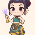 Mô Hình Zoey K-Pop Demon Hunters Kiểu Chibi - Thumbnail 2