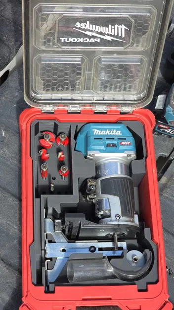 KHAY ĐỰNG MAKITA ROUTER V2.0 PACKOUT (40V XGT & 18V) - Image 1