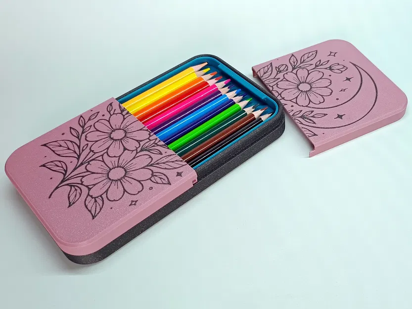Hộp Đựng Bút Chì Màu và Bút Mực - Image 3