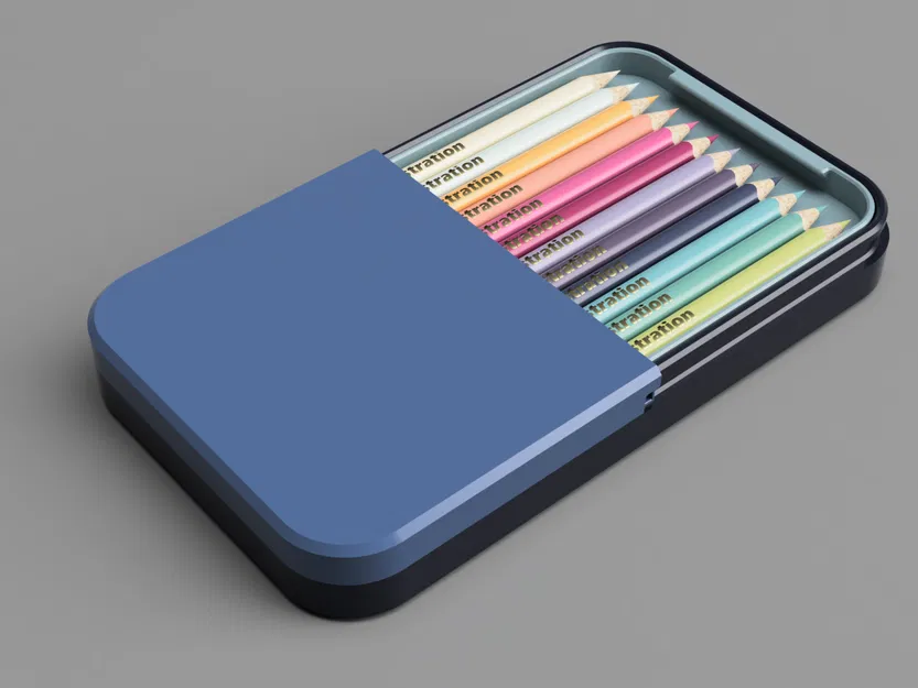 Hộp Đựng Bút Chì Màu và Bút Mực - Image 5