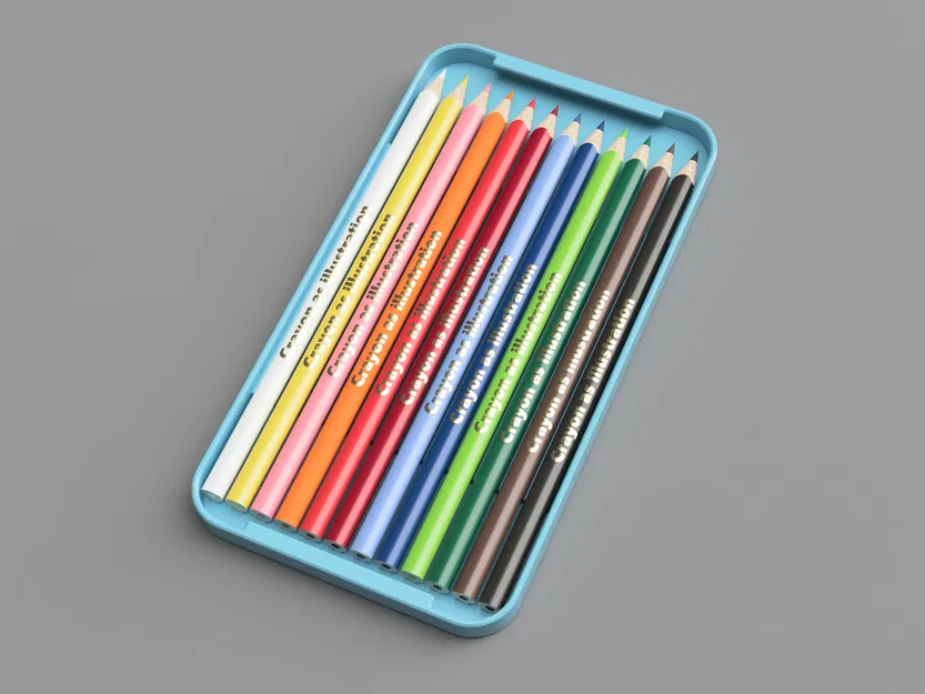 Hộp Đựng Bút Chì Màu và Bút Mực - Image 12