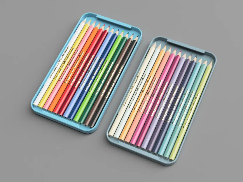 Hộp Đựng Bút Chì Màu và Bút Mực - Image 13