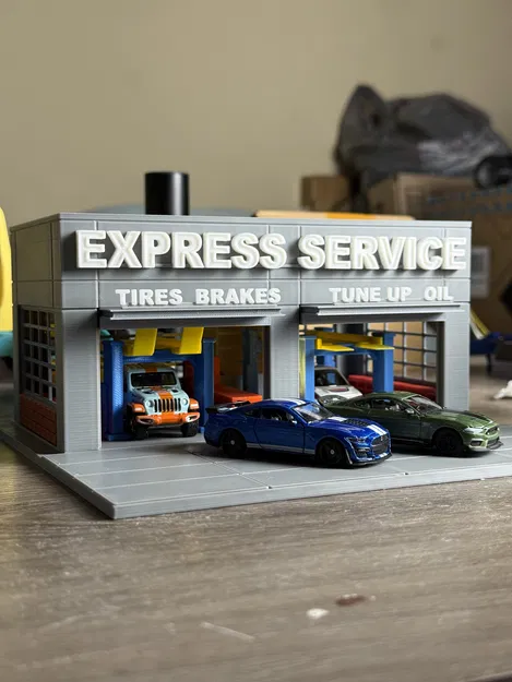 Mô hình nhà xe 2 cửa tỉ lệ 1:64 - Image 2