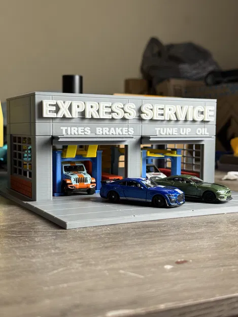 Mô hình nhà xe 2 cửa tỉ lệ 1:64 - Image 4