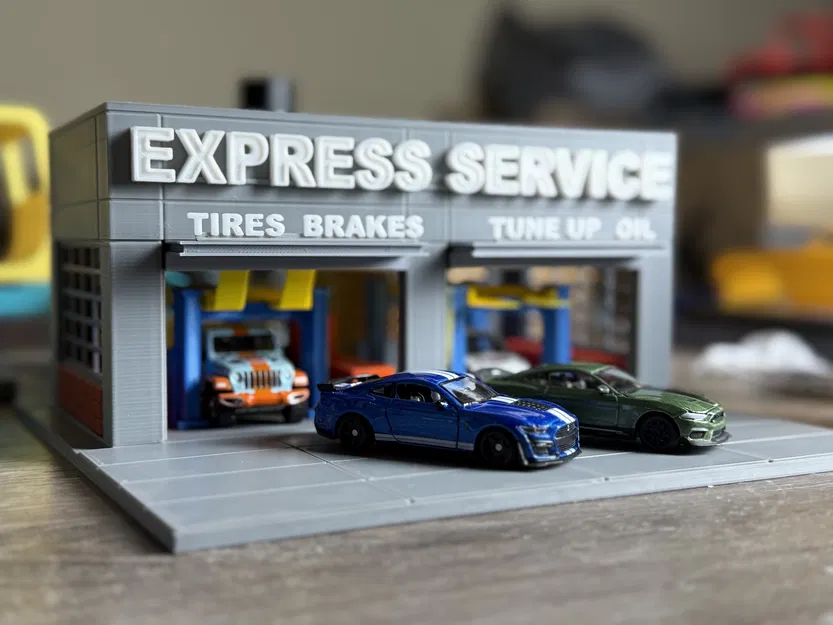 Mô hình nhà xe 2 cửa tỉ lệ 1:64 - Image 5