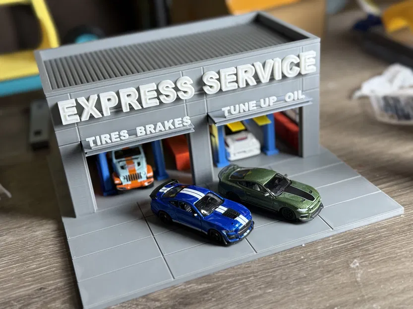 Mô hình nhà xe 2 cửa tỉ lệ 1:64 - Image 6