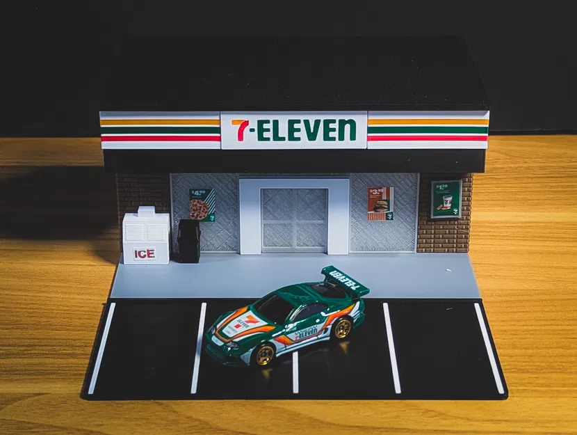 Bộ mô hình 7-Eleven - Tỷ lệ 1:64 Diorama - Image 3