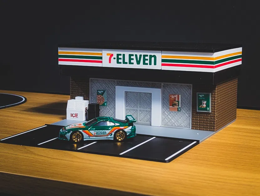 Bộ mô hình 7-Eleven - Tỷ lệ 1:64 Diorama - Image 5