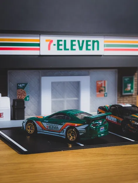 Bộ mô hình 7-Eleven - Tỷ lệ 1:64 Diorama - Image 9