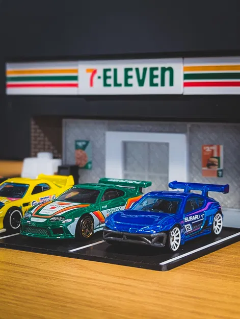 Bộ mô hình 7-Eleven - Tỷ lệ 1:64 Diorama - Image 13