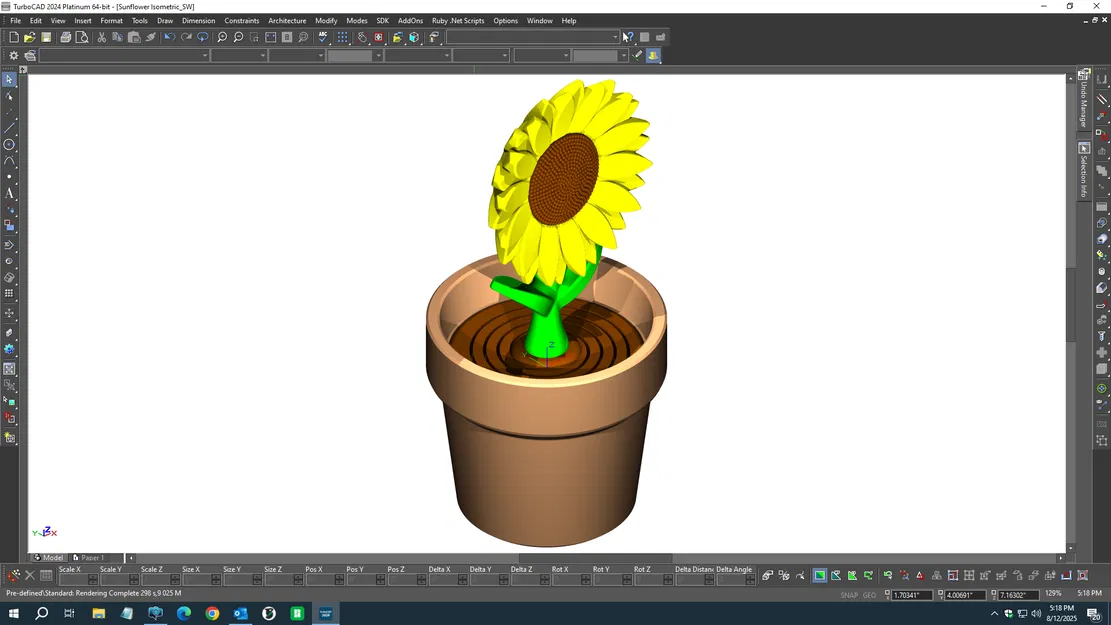 Hướng Dương - Bộ Sưu Tập Hoa Lò Xo - Image 2
