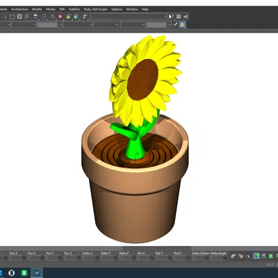 Hướng Dương - Bộ Sưu Tập Hoa Lò Xo