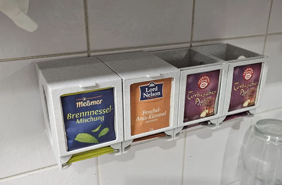 Hộp Đựng Bịch Trà (Tea Bag Dispenser) Có Nắp - Image 1