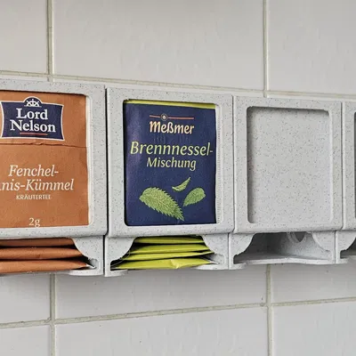 Hộp Đựng Bịch Trà (Tea Bag Dispenser) Có Nắp