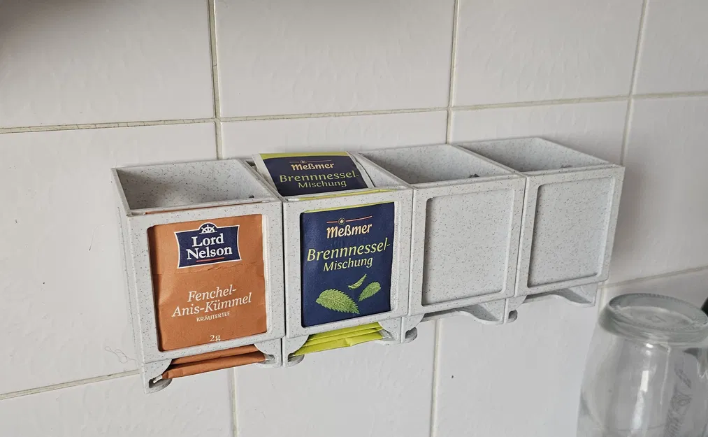 Hộp Đựng Bịch Trà (Tea Bag Dispenser) Có Nắp - Image 3