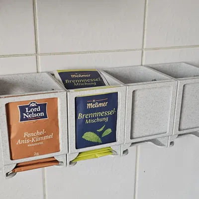 Hộp Đựng Bịch Trà (Tea Bag Dispenser) Có Nắp