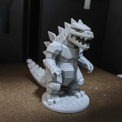 Tượng Godzilla (Phong cách Mecha)