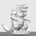 Tượng Godzilla (Phong cách Mecha) - Thumbnail 2
