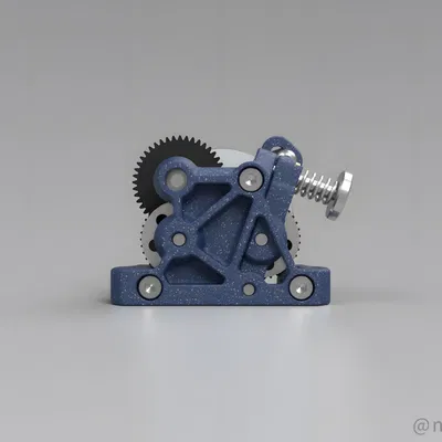 ProtoXtruder 2.0 - Đầu đùn nhỏ gọn, nhẹ hơn