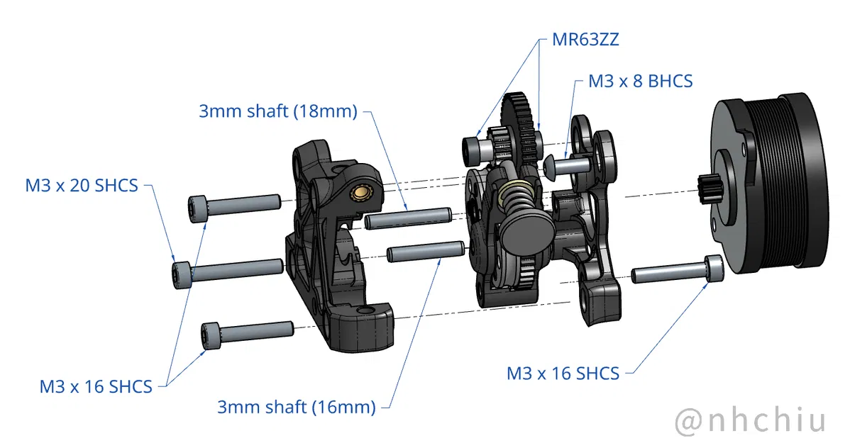 ProtoXtruder 2.0 - Đầu đùn nhỏ gọn, nhẹ hơn - Image 4
