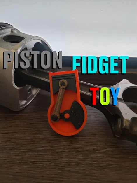 Đồ Chơi Mô Hình Động Cơ Piston Fidget - Image 1