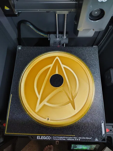 Chắn Cây Cước Carbon Elegoo Centauri Phiên Bản Starfleet - Image 3