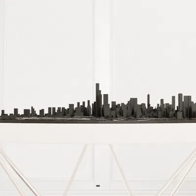 Bản đồ địa hình tròn Chicago – STL