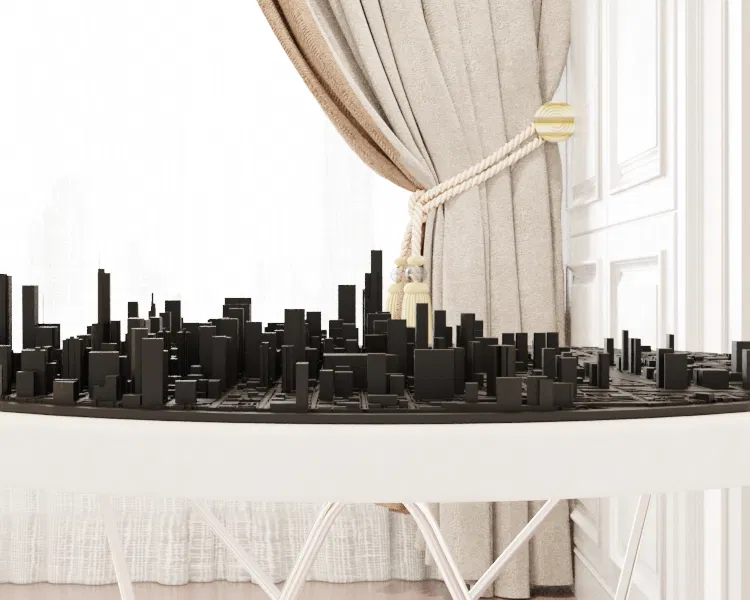 Bản đồ địa hình tròn Chicago – STL - Image 5