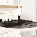 Bản Đồ Địa Hình Tròn Big Ben & Westminster - London STL - Thumbnail 3