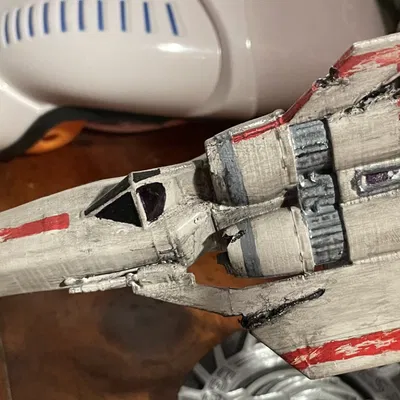 Mẫu Battlestar Galactica TOS MKI Colonial Viper Dễ In