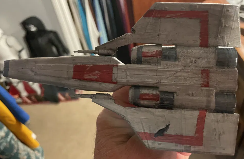 Mẫu Battlestar Galactica TOS MKI Colonial Viper Dễ In - Image 4