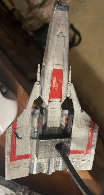 Mẫu Battlestar Galactica TOS MKI Colonial Viper Dễ In - Image 5