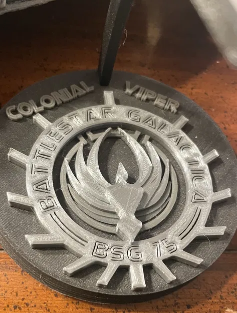 Mẫu Battlestar Galactica TOS MKI Colonial Viper Dễ In - Image 6