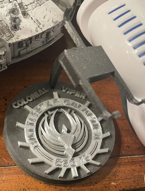 Mẫu Battlestar Galactica TOS MKI Colonial Viper Dễ In - Image 7