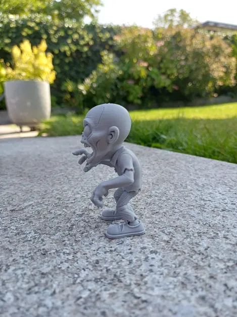 Zombie Lảo Đảo — Mô Hình Mini Halloween Hoạt Hình - Image 2