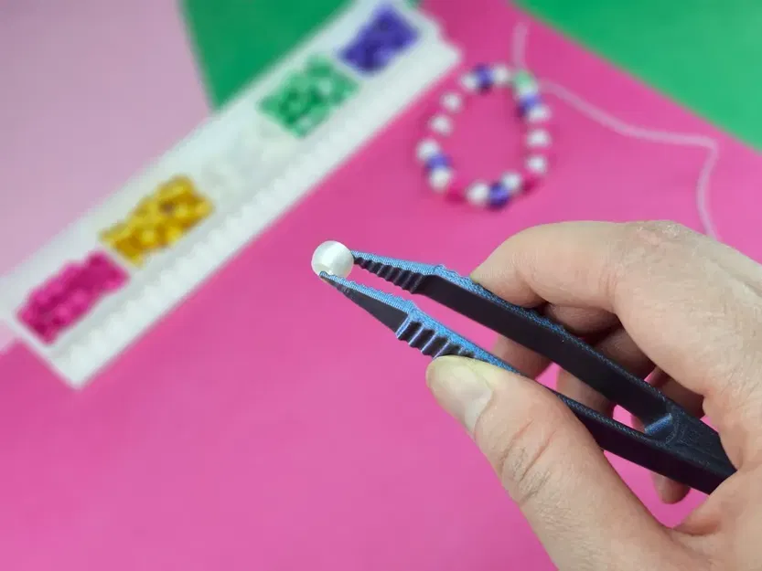 Nhíp Thủ Công | Tuyệt Vời Để Làm Đồ Thủ Công Với Hạt Pony - Image 2