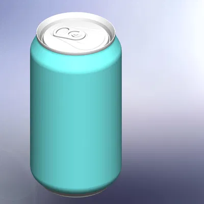 Mẫu Lon Soda/Bia Nhôm 12 oz