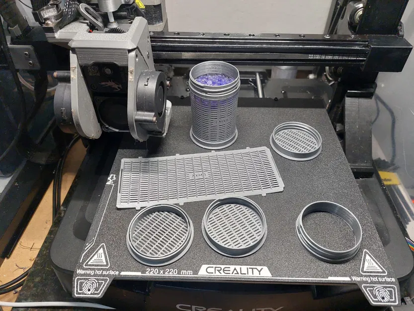 Hộp Đựng Hạt Chống Ẩm, Đã Sửa, Gia Cố và Dễ Lắp Ráp Hơn - Image 1