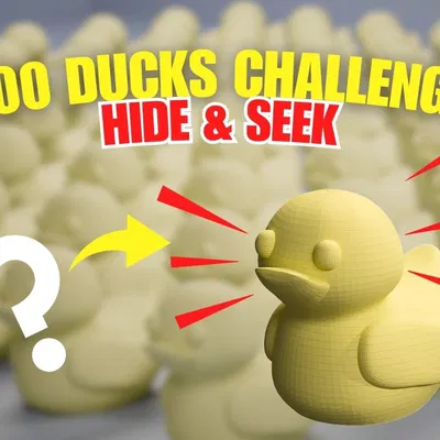 100 Vịt Săn Lùng – Trò Chơi Trốn Tìm
