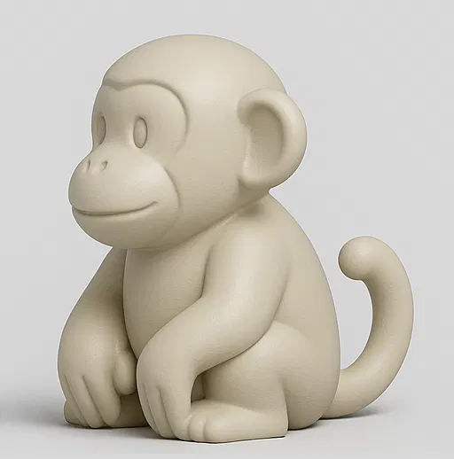 Mô hình Khỉ Ngồi - Image 1